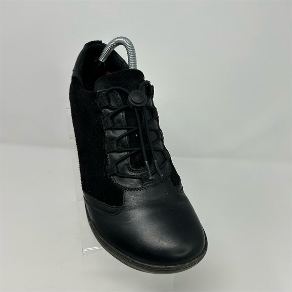 Birkenstock Footprints Sneakers Black Lace Up Low Top EU 42 Medium/Narrow Width - Picture 2 of 13